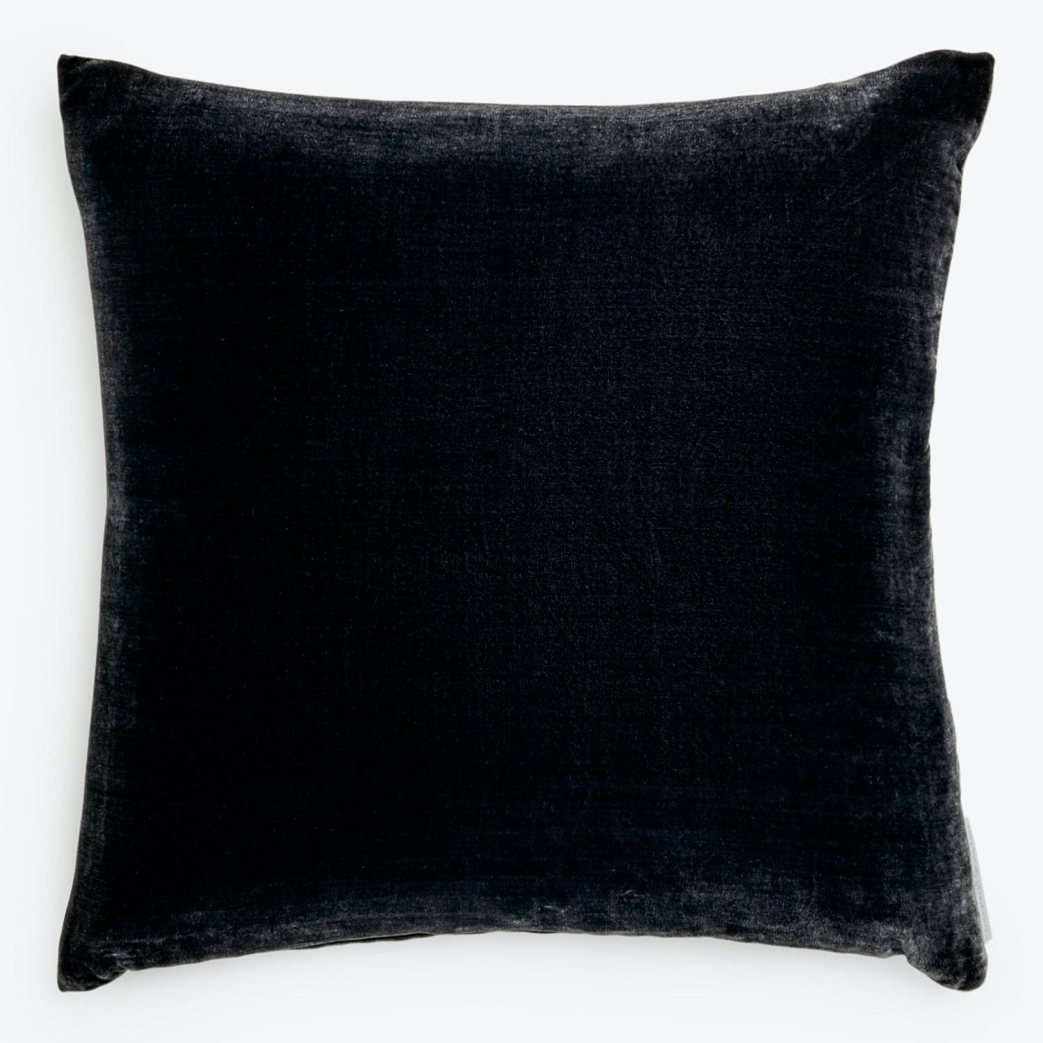 Velvet Pillow Charcoal